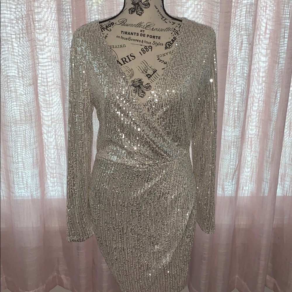 CBR shimmery dress